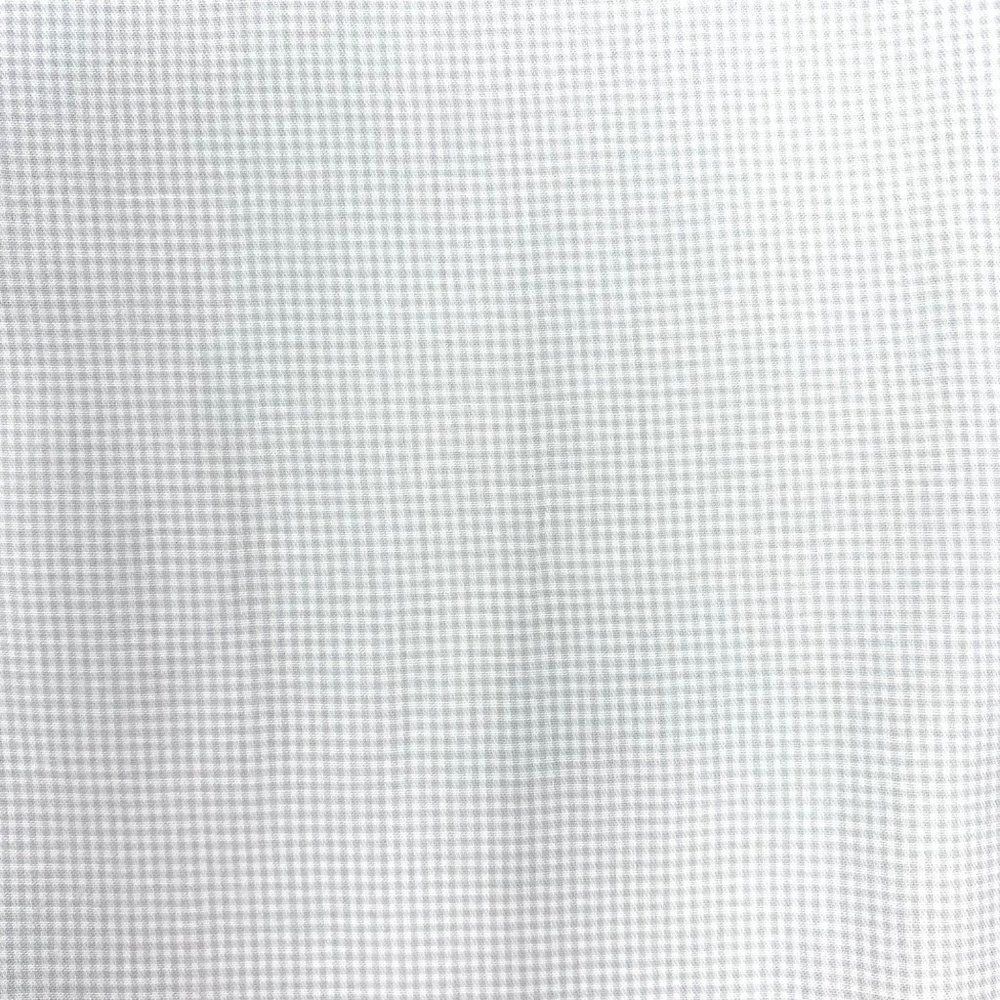 IZOD Beige & White Pin‎ Check Men's Long Sleeve Shirt Size Large - Picture 8 of 8
